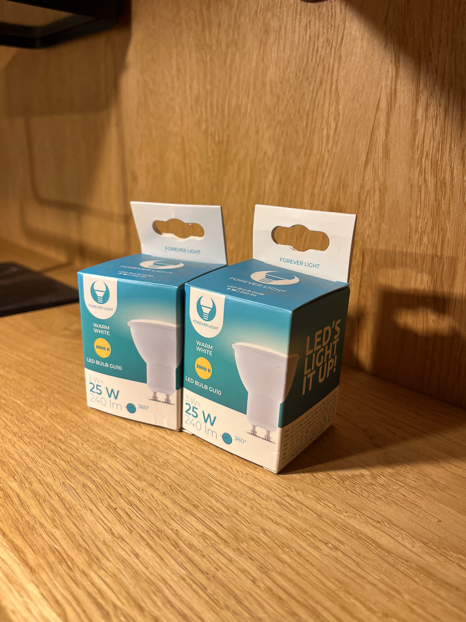 Arbejdsbillede: Ekstra spots